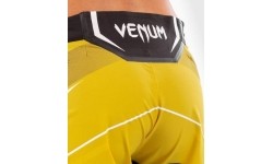 Damskie spodenki UFC Venum Authentic Fight Night – Long Fit – żółte