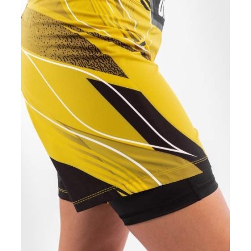 Damskie spodenki UFC Venum Authentic Fight Night – Long Fit – żółte