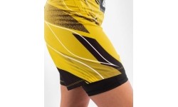 Damskie spodenki UFC Venum Authentic Fight Night – Long Fit – żółte