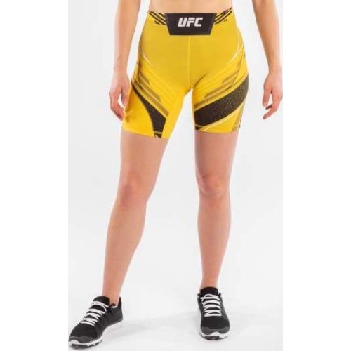 Damskie szorty Vale Tudo UFC Venum Authentic Fight Night, długi krój, żółte