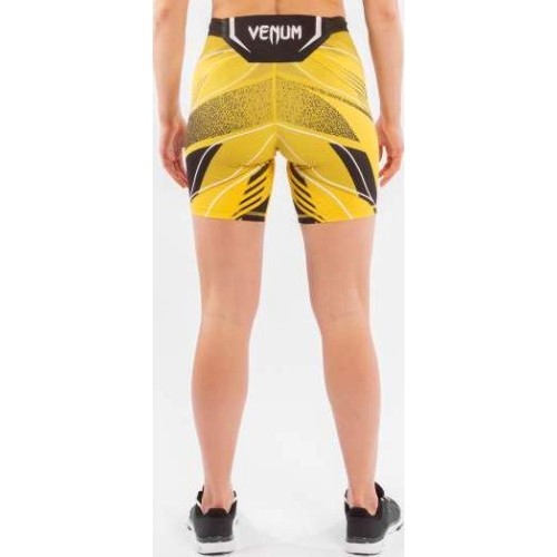 Damskie szorty Vale Tudo UFC Venum Authentic Fight Night, długi krój, żółte
