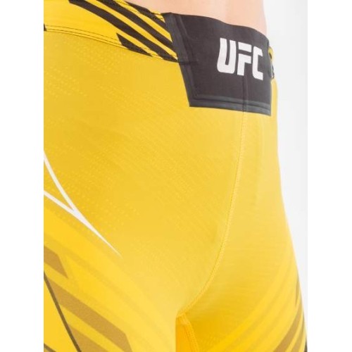Damskie szorty Vale Tudo UFC Venum Authentic Fight Night, długi krój, żółte