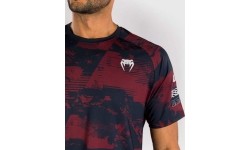 Męski t-shirt UFC Zenith by Venum z krótkim rękawem, bordowy