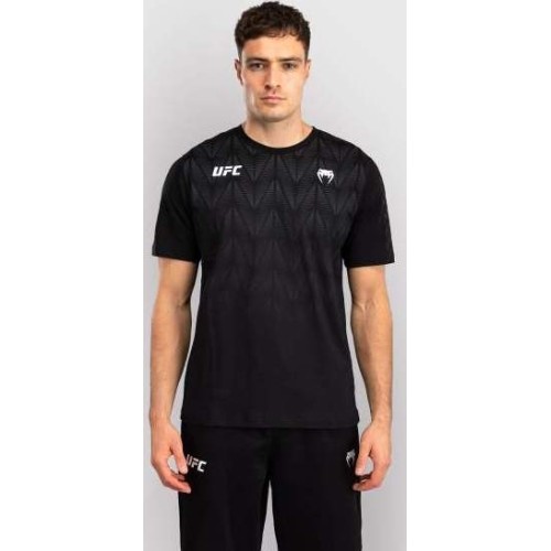 Męski T-shirt UFC Zenith by Venum Replica, czarny