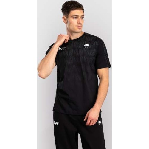 Męski T-shirt UFC Zenith by Venum Replica, czarny