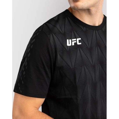 Męski T-shirt UFC Zenith by Venum Replica, czarny
