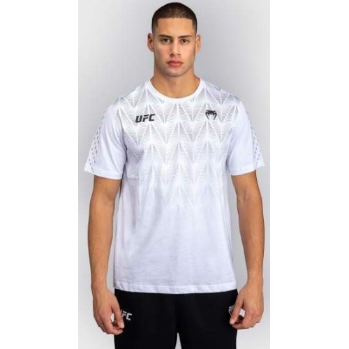 Męski T-shirt UFC Zenith by Venum Replica, biały