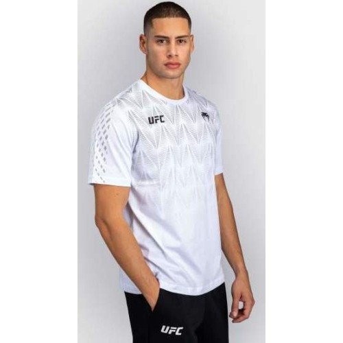 Męski T-shirt UFC Zenith by Venum Replica, biały