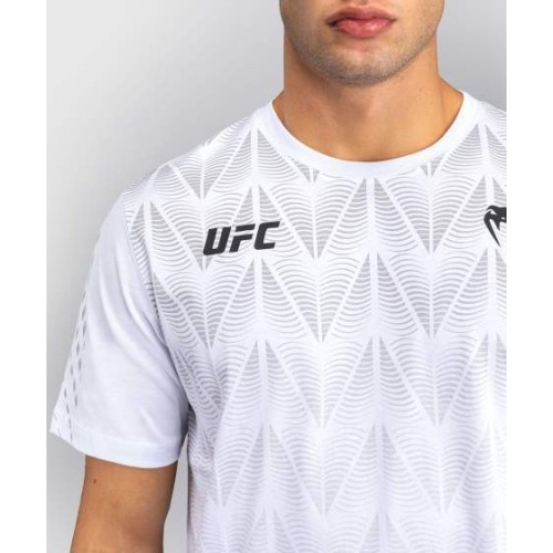 Męski T-shirt UFC Zenith by Venum Replica, biały