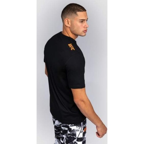 Męski t-shirt UFC Zenith by Venum Authentic Fight Week z krótkim rękawem, czarny