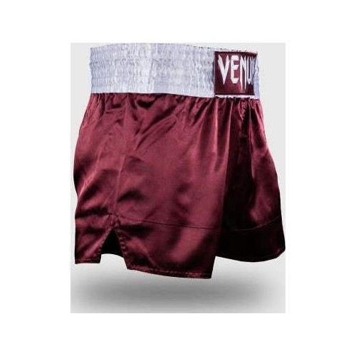 Spodenki Muay Thai Venum Classic – bordowe