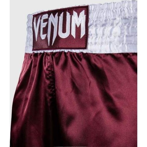 Spodenki Muay Thai Venum Classic – bordowe