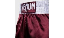 Spodenki Muay Thai Venum Classic – bordowe