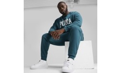 Bluza męska Puma Squad Crew FL Cold Green 681794 22