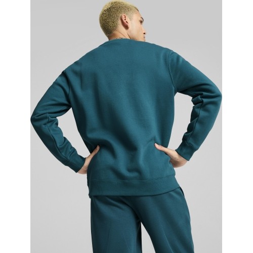 Bluza męska Puma Squad Crew FL Cold Green 681794 22