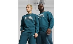 Bluza męska Puma Squad Crew FL Cold Green 681794 22