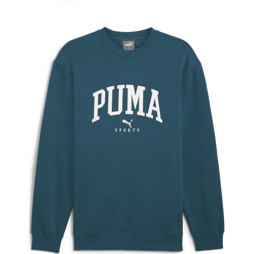 Bluza męska Puma Squad Crew FL Cold Green 681794 22