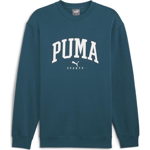 Bluza męska Puma Squad Crew FL Cold Green 681794 22