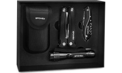 Multitool Spokey Bold, czarny, 4 szt.