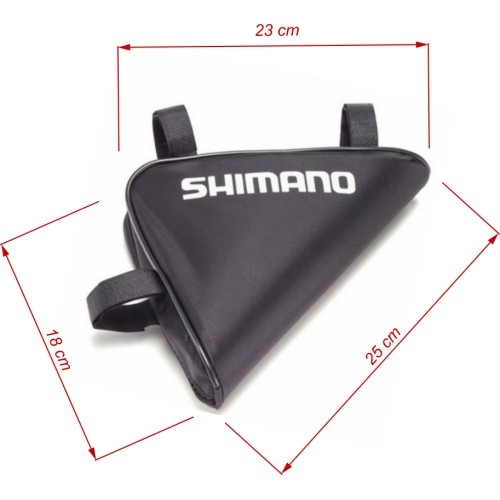 Torba na ramę SHIMANO MTB, czarna