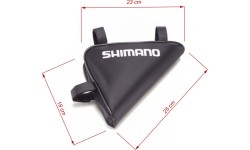 Torba na ramę SHIMANO MTB, czarna