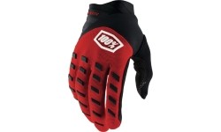 Rękawice motocrossowe 100% Airmatic czerwono-czarne - Czarny/czerwony