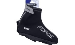 Ochraniacze na buty FORCE Neoprene Easy (czarne) rozmiar 47-48 XXL
