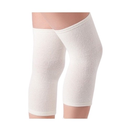 Orteza kolana z angorą HWJ180 - L/XL - Biały