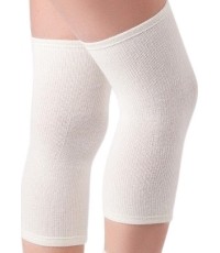 Orteza kolana z angorą HWJ180 - S/M - Biały