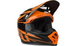 Kask motocrossowy BELL Moto-9 (Infrared Intake) - Czarno-pomarańczowy