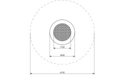 Trampolina gruntowa Inter-Play Rado 160 WP