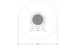 Trampolina gruntowa Inter-Play Rado 200 WP