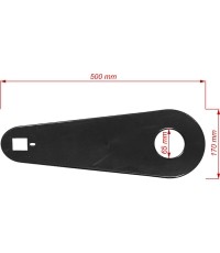 Osłona łańcucha DY-C36 PVC 20"