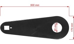 Osłona łańcucha DY-C36 PVC 20"