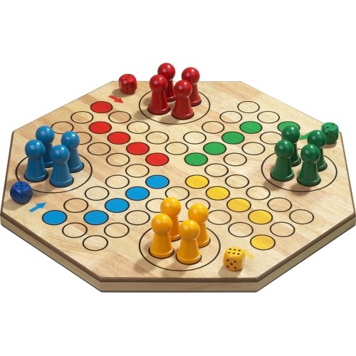 Gra planszowa Philos Ludo, średnica 50 cm