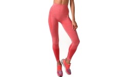 Legginsy damskie Boco Wear Raspberry Melange Push Up - Różowy