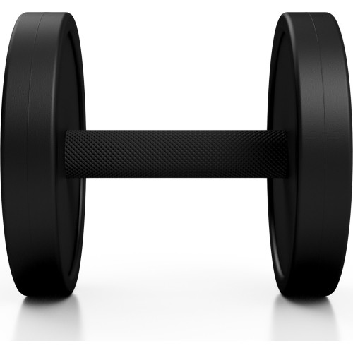 Hantla gumowana Marbo – 5 kg, czarna