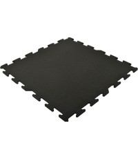 Płytka gumowa Rubber Tile Base Premium – Puzzle, czarna