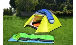 Dwuwarstwowy namiot Cattara Trent, 210x110x210 cm, 3-osobowy