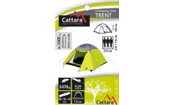 Dwuwarstwowy namiot Cattara Trent, 210x110x210 cm, 3-osobowy