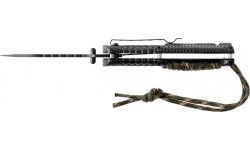 Nóż jednoręczny Camo z paracordem i krzesiwem
