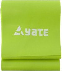 Guma oporowa Yate, 200x12 cm, twarda, zielona