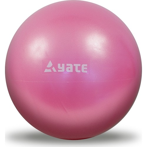 Piłka gimnastyczna Yate Over, 26 cm – różowa