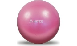 Piłka gimnastyczna Yate Over, 26 cm – różowa