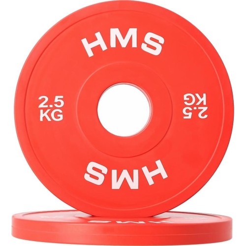 Olimpijski talerz bumper CBRS05 HMS - 2 x 2,5 kg