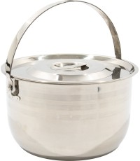Garnek ze stali nierdzewnej z pokrywką Yate, 6 l