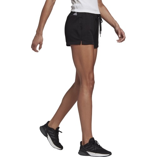 Szorty damskie Adidas W Lin FT Short, czarne GM5524