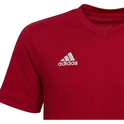 Adidas koszulka młodzieżowa Ent22 Tee Y Red HC0446