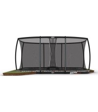 BERG Sports Ultim Pro Bouncer FlatGround 500 + siatka ochronna XL