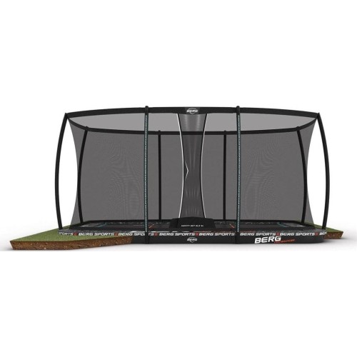 BERG Sports Ultim Pro Bouncer FlatGround 500 + siatka ochronna XL